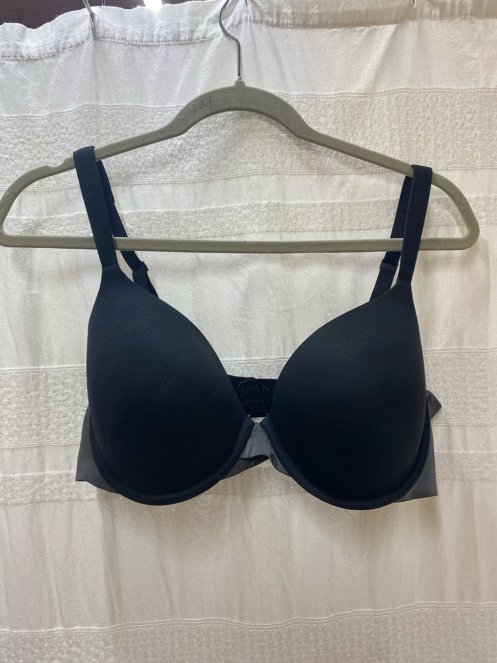 SPANX Black T-Shirt Bra - Everyday Smooth Support